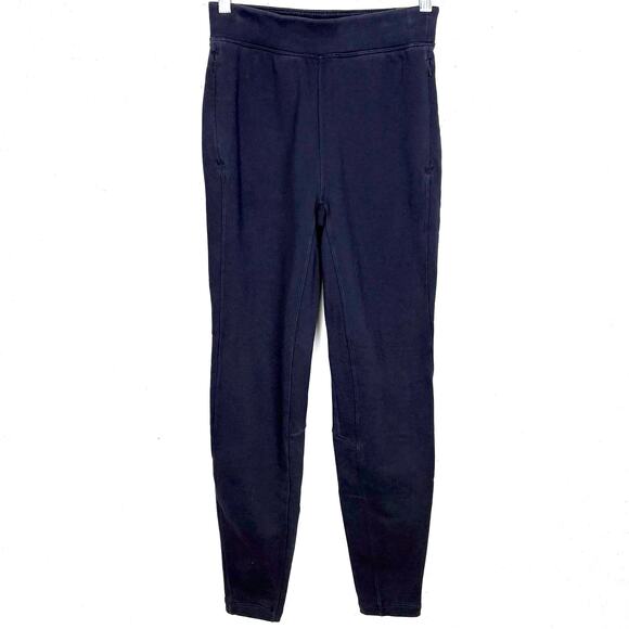 Lululemon Free To Roam Joggers 30" Midnight Navy Stretch French Terry Size 2 - Picture 3 of 14